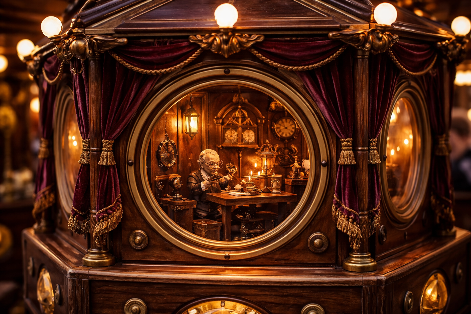 Peepshow lodge detail