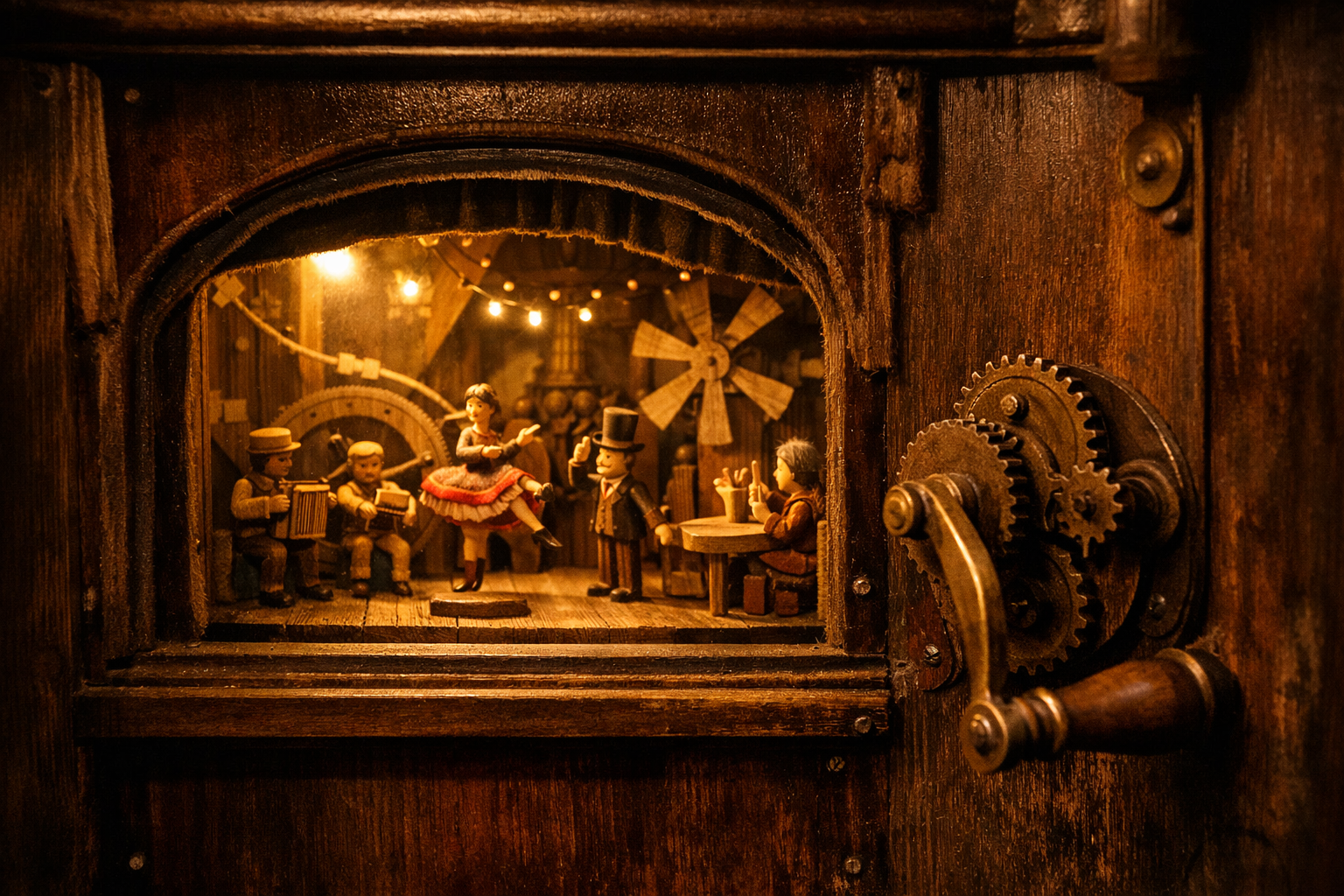 Mechanical storytelling machines